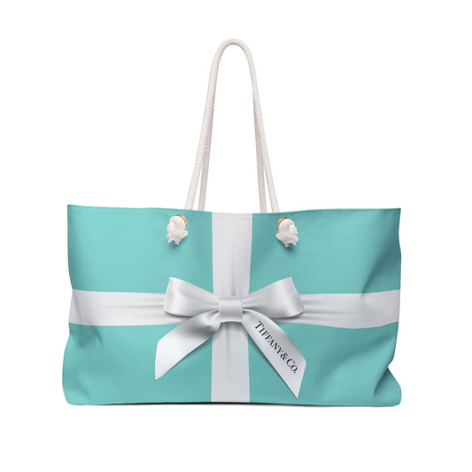 Breakfast at Tiffany Tote Bag, Weekender Tote