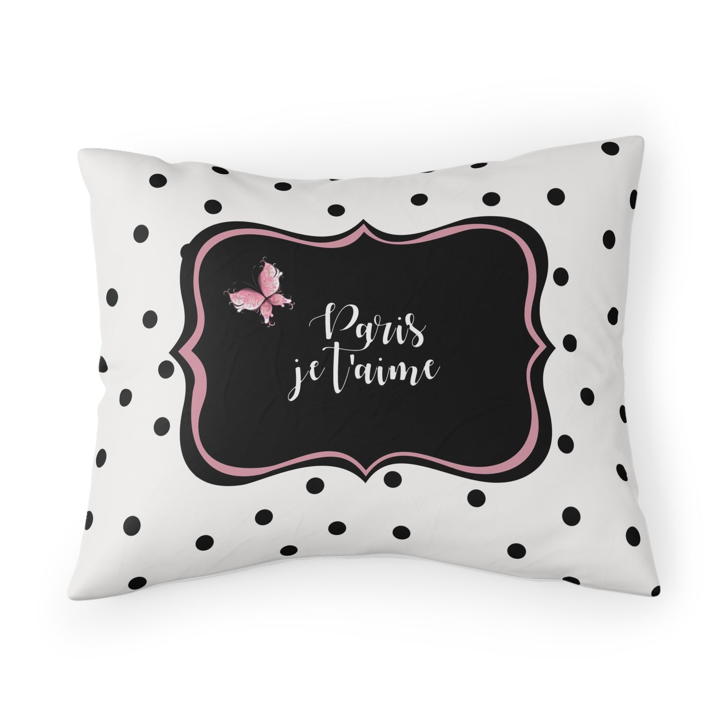 Love You Paris,  je t'aime Paris, Pillow Sham