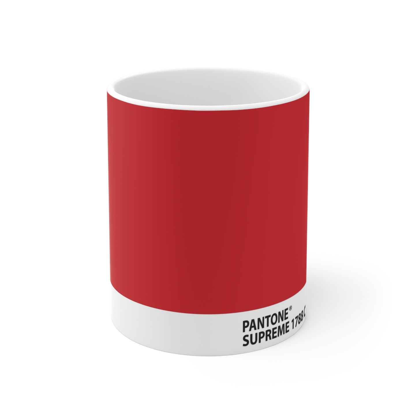 Personalized Mug 11oz - Red Color Swatch Mugs