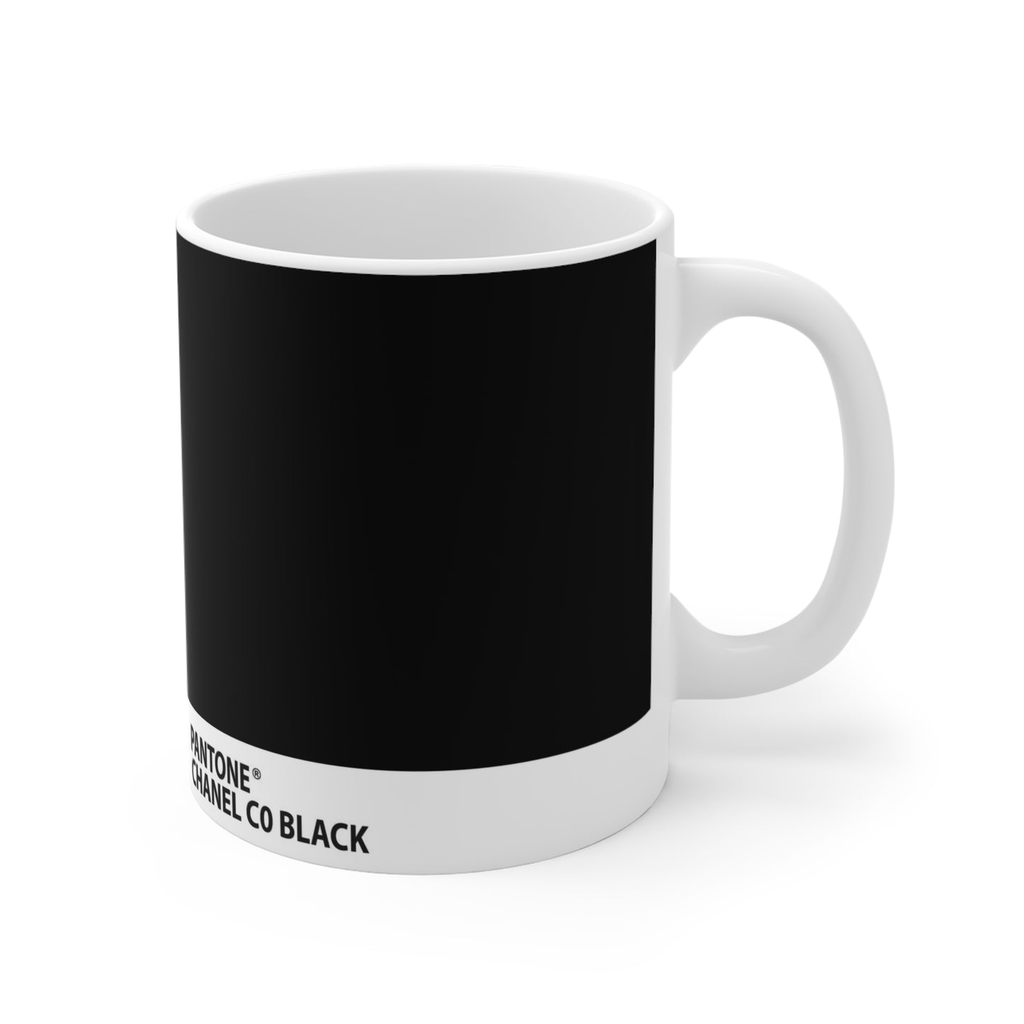 Custom Personalized Mug 11oz - Black Color Swatch Mugs