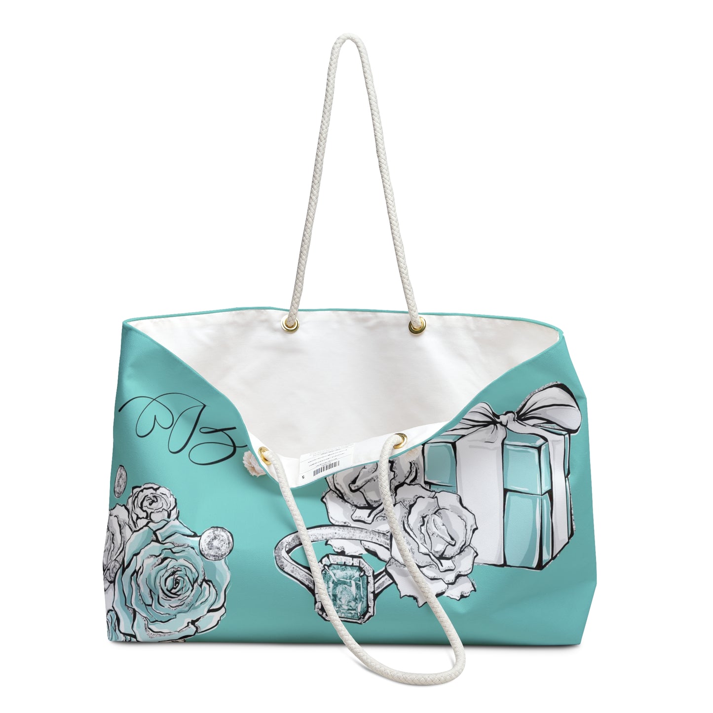 Bride Weekender Bag, Breakfast at Tiffany Tote Bag