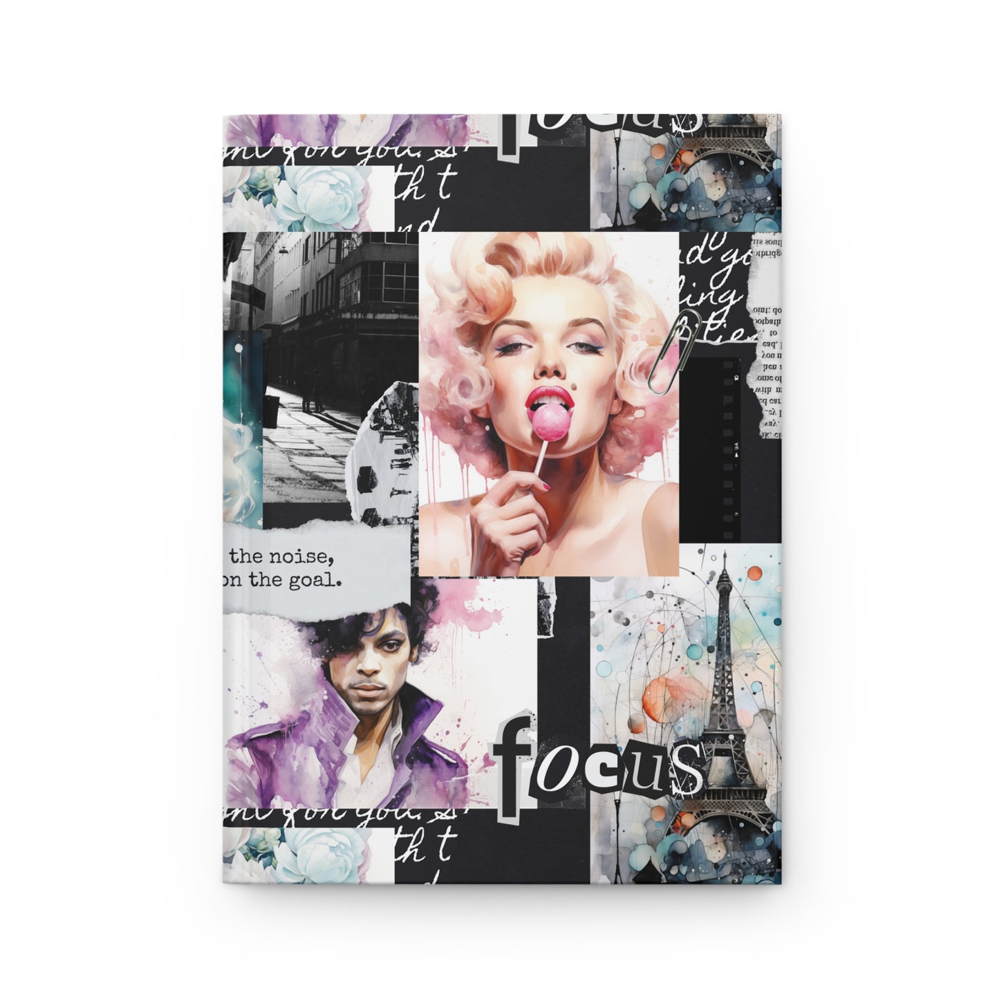 Icons of Film and Music Motivational Journal Matte