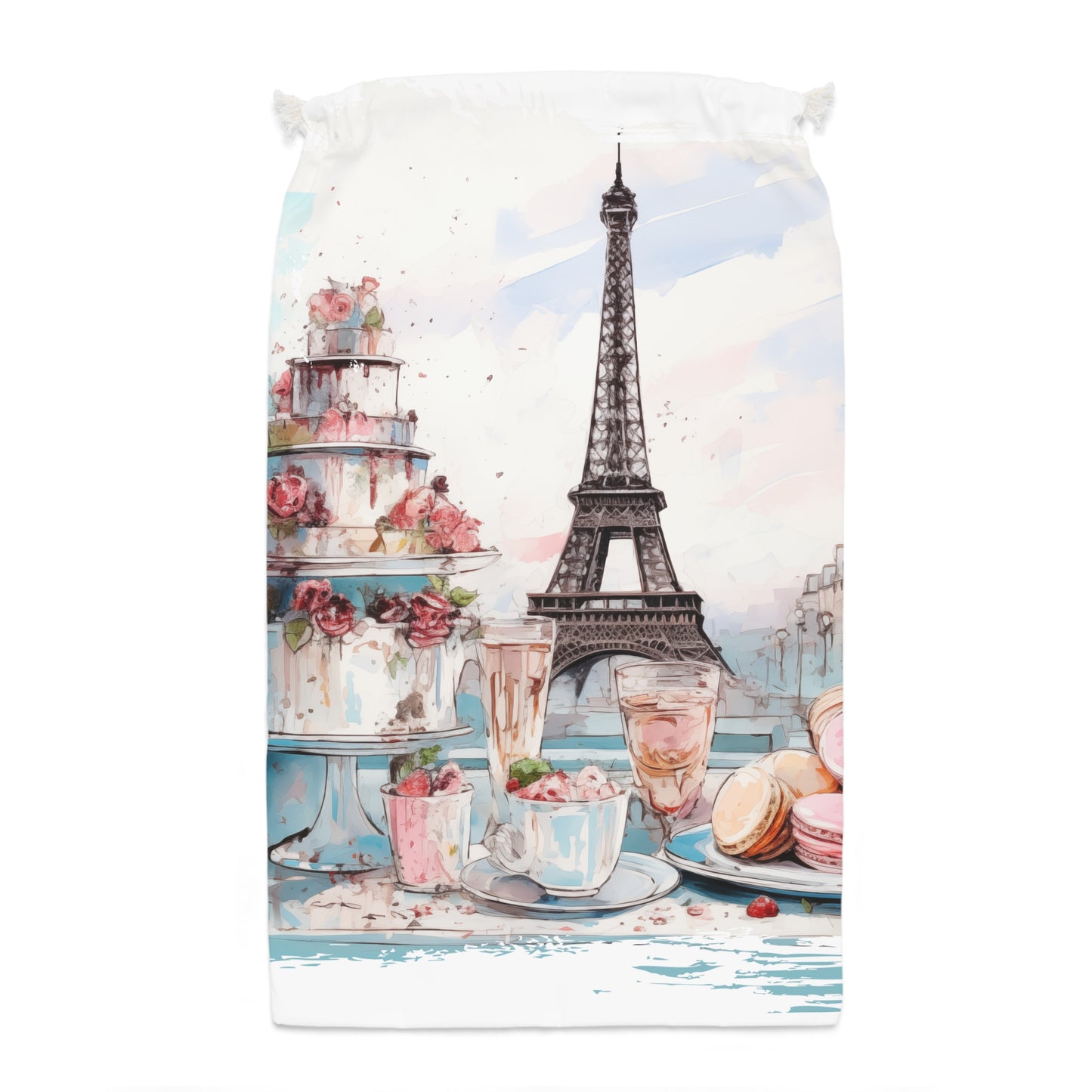 Pastries in Paris Wedding Sack