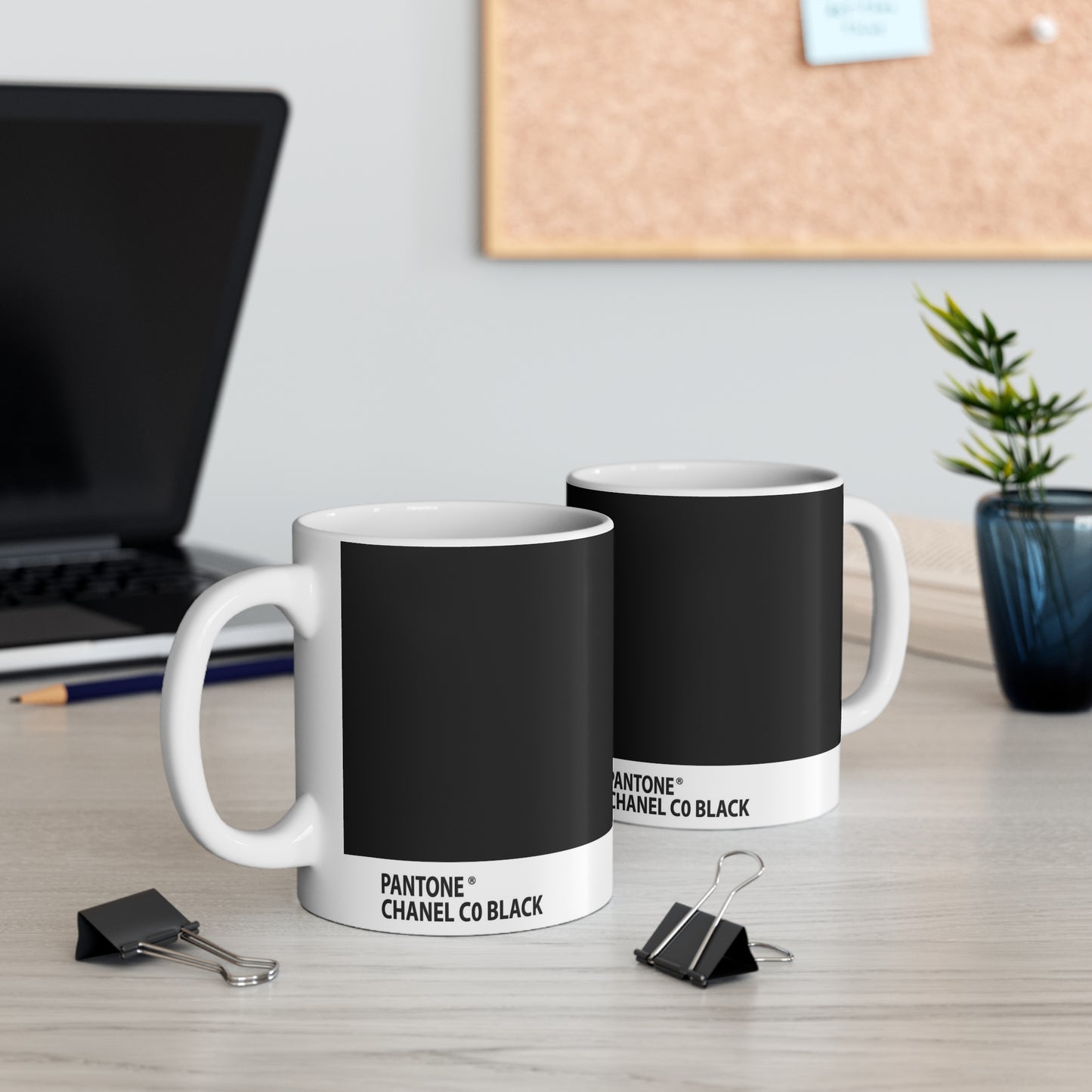 Custom Personalized Mug 11oz - Black Color Swatch Mugs