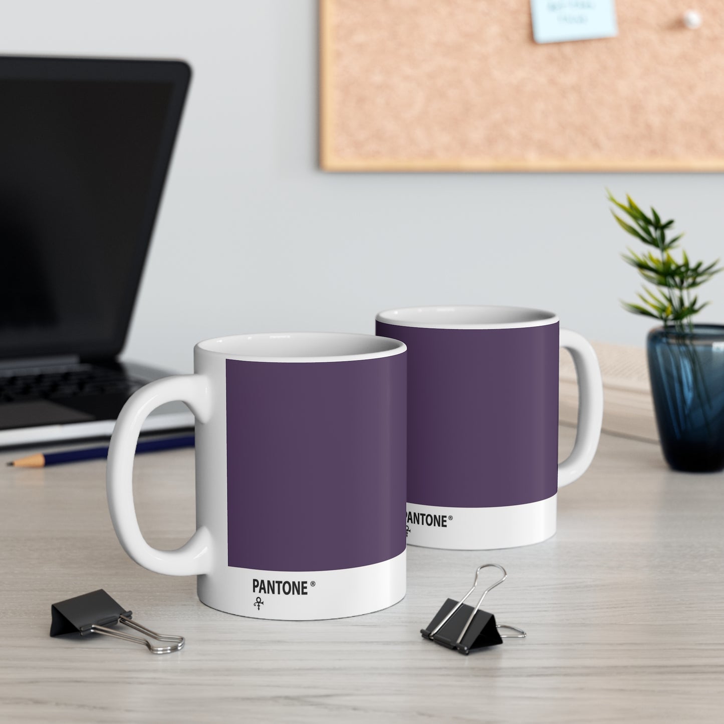 Personalized Mug 11oz - Purple Color Swatch Mugs