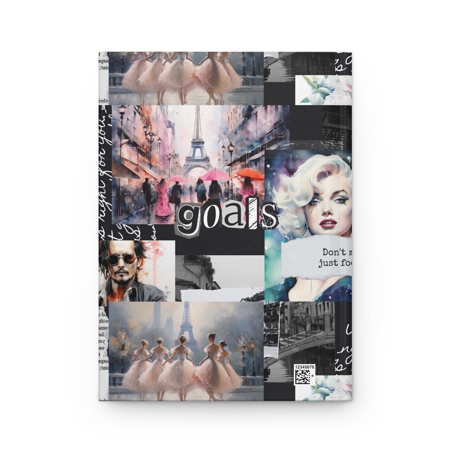 Icons of Film and Music Motivational Journal Matte