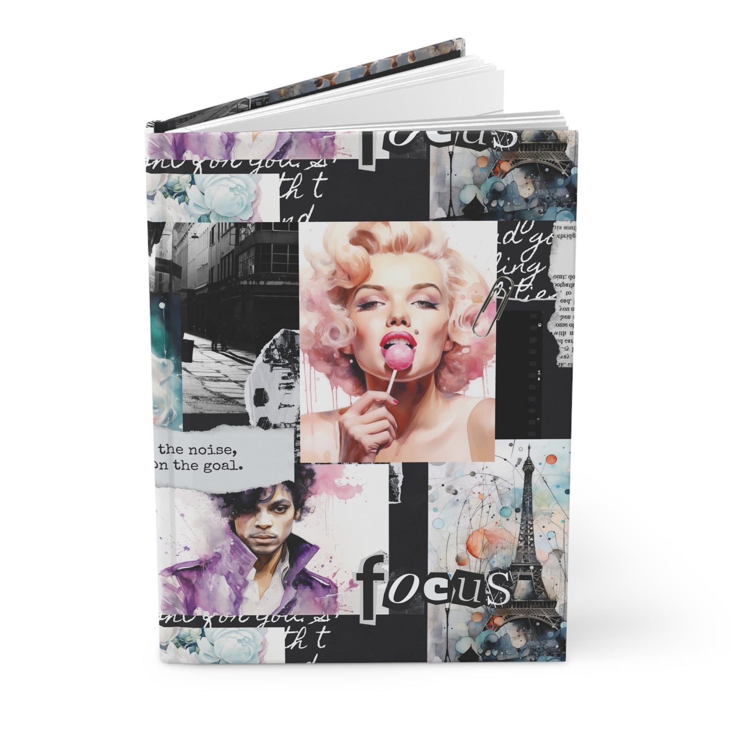 Icons of Film and Music Motivational Journal Matte