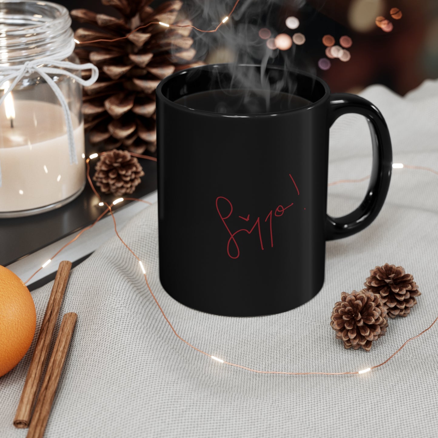 Lizzo VOGUE Magazine Cover Mug - 11oz Black Mug - Lizzo Autograph Mug