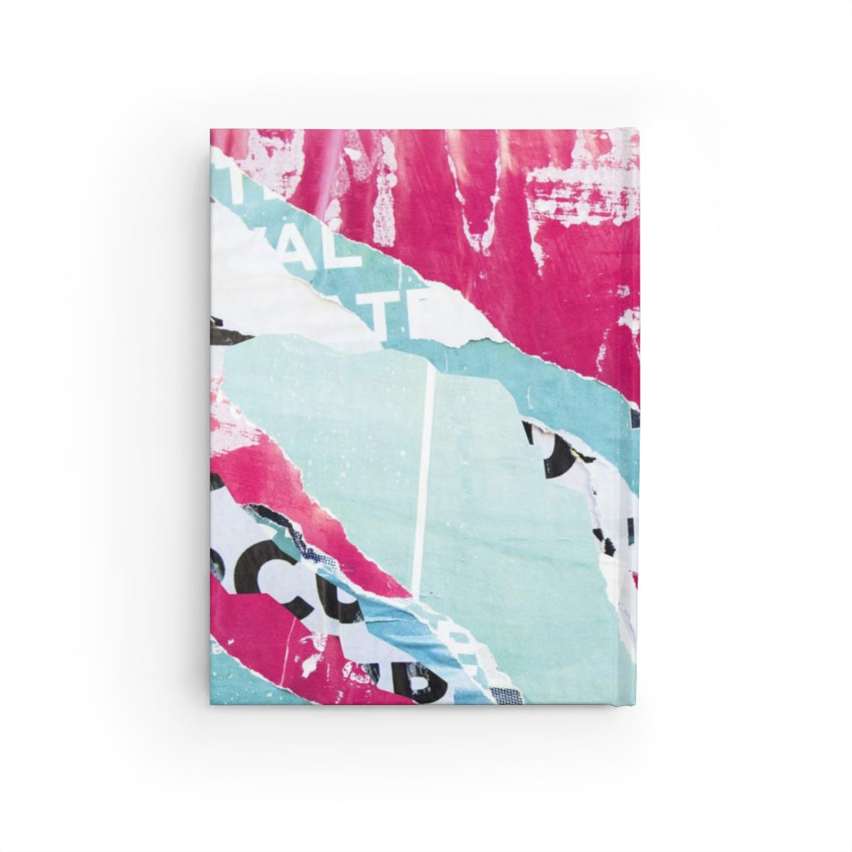 Personalized Journal - Pink and Blue, Abstract Poster