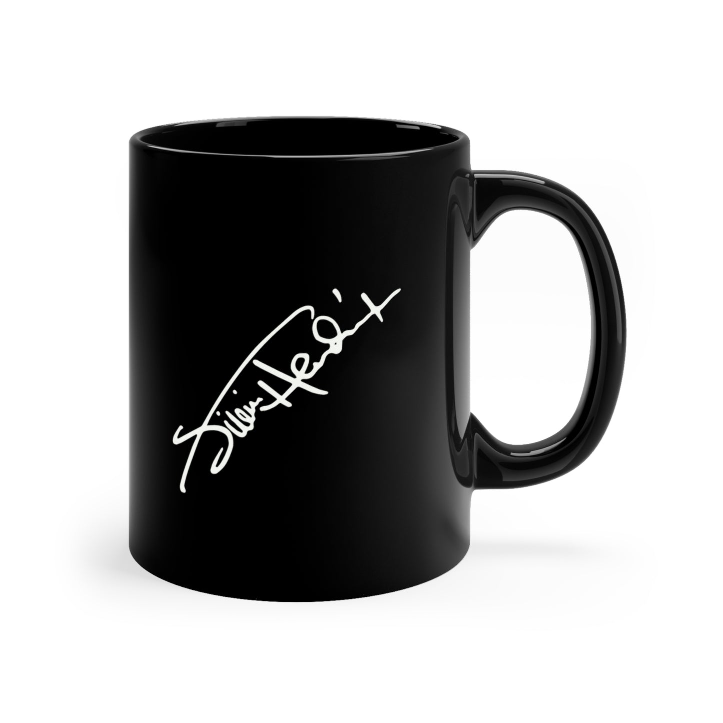 Jimi Hendrix Mugshot Mug -  11oz Black - Jimi Hendrix Autograph Mug