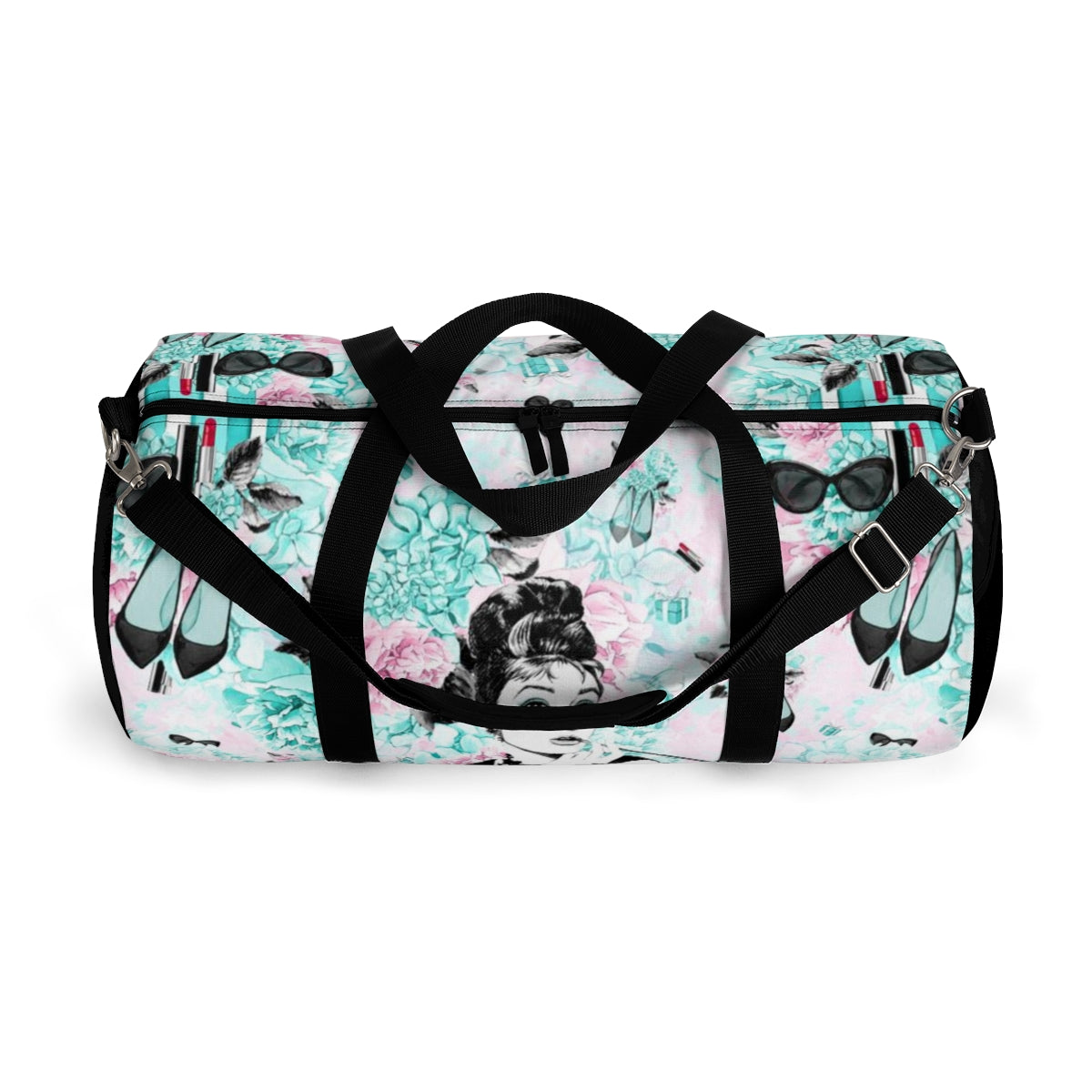 Personalized Breakfast at Tiffany Duffel Bag - Audrey Hepburn