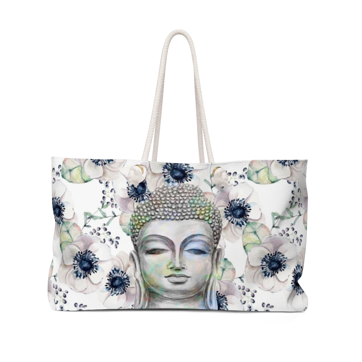 Buddha Tote Weekender Bag - Buddha Yoga Tote