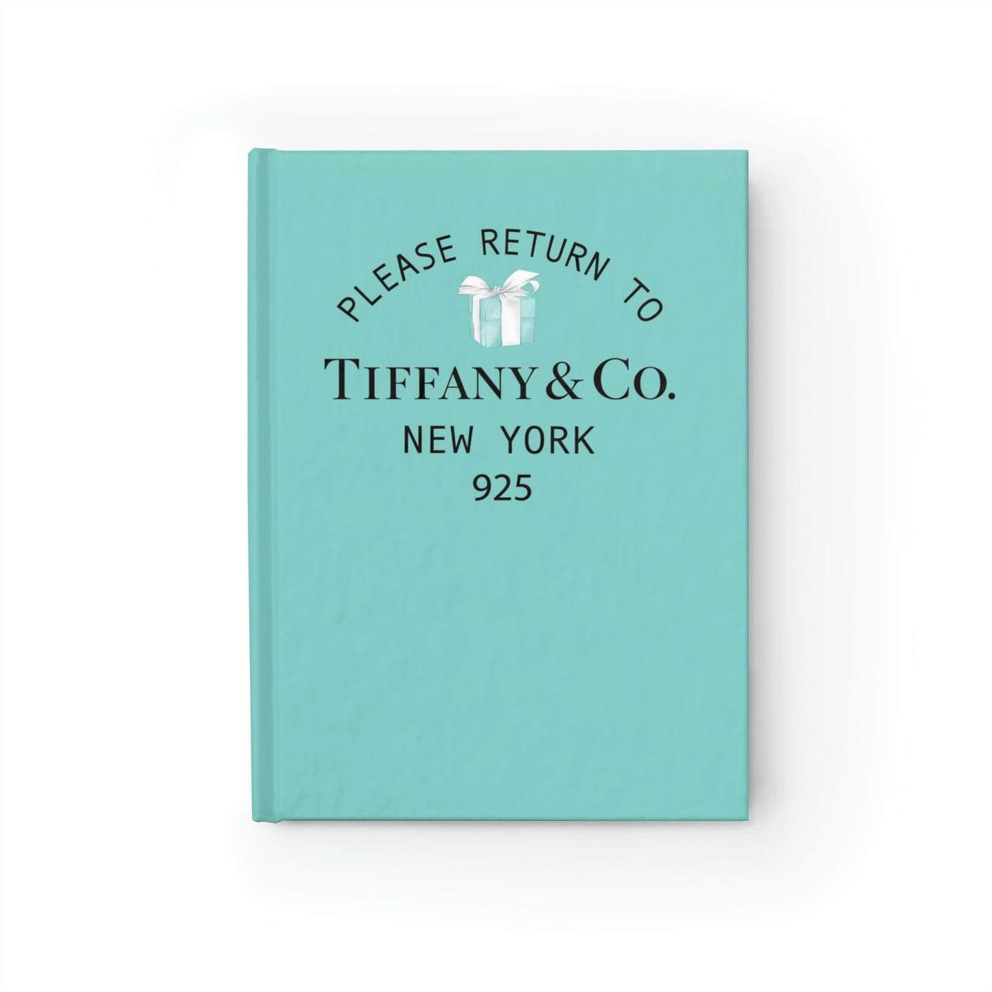 Please Return to Me Little Blue Box Journal - Breakfast at Tiffany Inspired