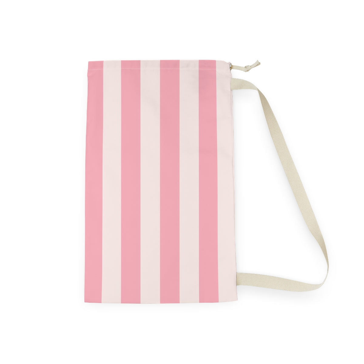 Personalized Secret Pink Stripe Sack, Laundry Sack, Santa Sack, Dust Bag, Gift Sack