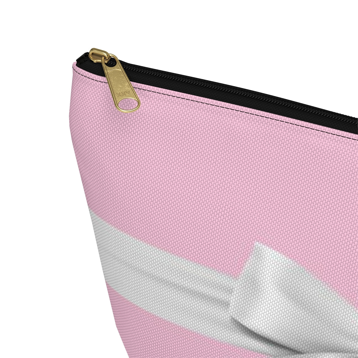 Little Pink Box Cosmetic Pouch w T-bottom, Accessory Pouch