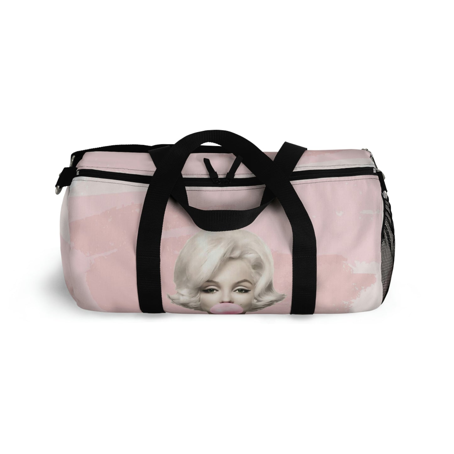 Personalized Marilyn Monroe Duffel Bag - Pink Bubblegum