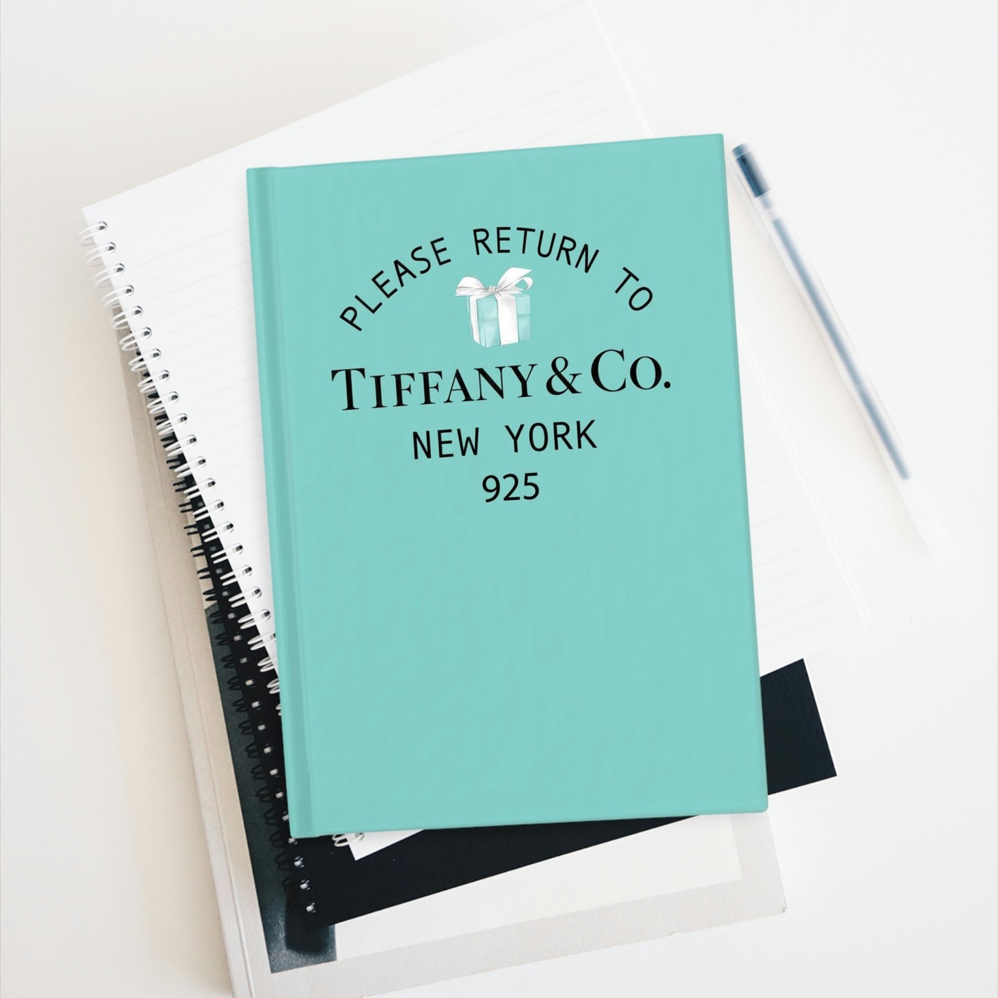 Please Return to Me Little Blue Box Journal - Breakfast at Tiffany Inspired