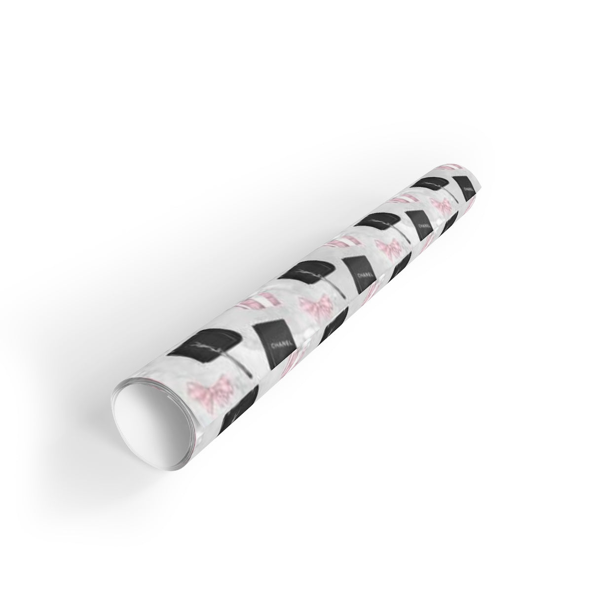 Paris Pink Shopping Wrapping Paper - Style 1