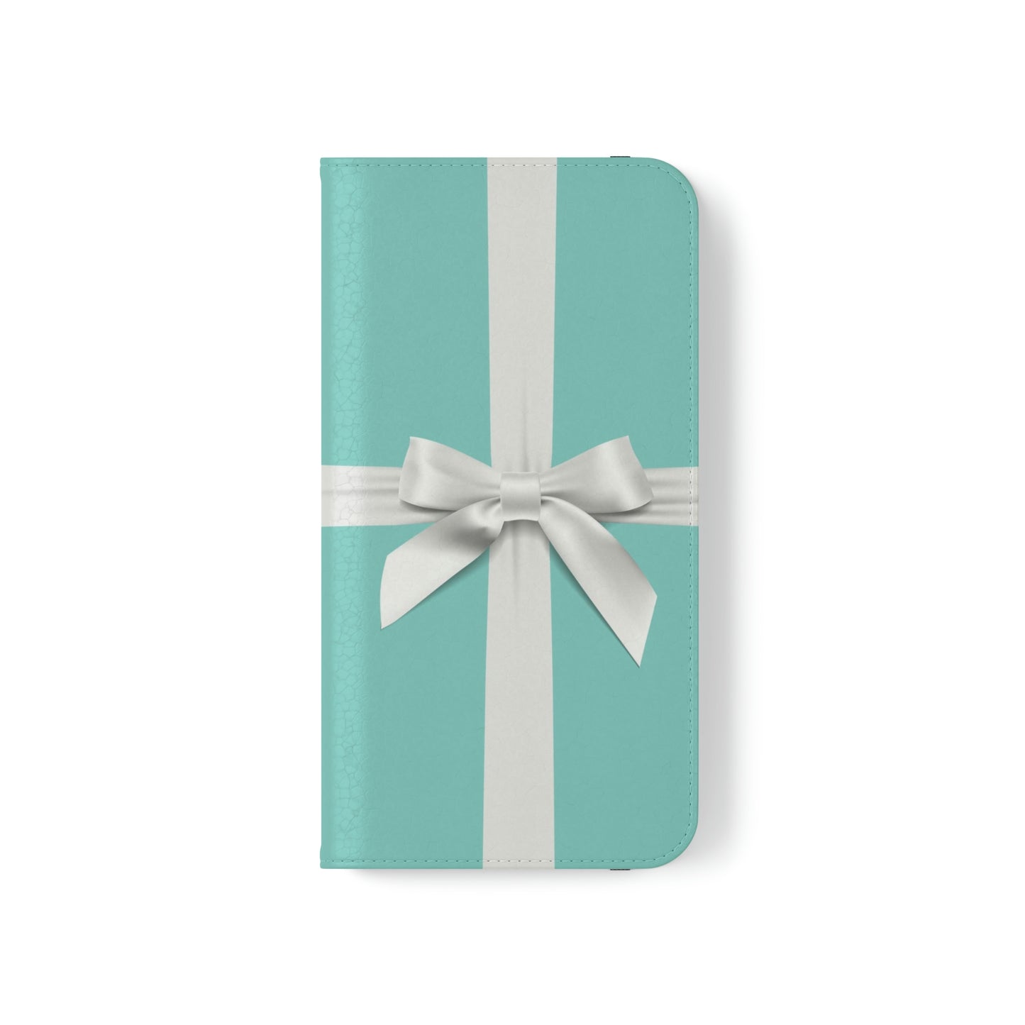 Little Blue Box Phone Case, Custom Personalized Folio Phone Case, Smart Phone Folding Case, Breakfast at Tiffany Inspired Phone Case