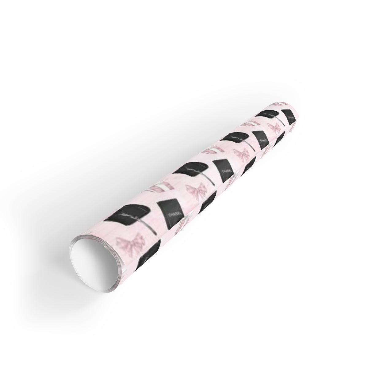 Paris Pink Shopping Wrapping Paper - Style 3