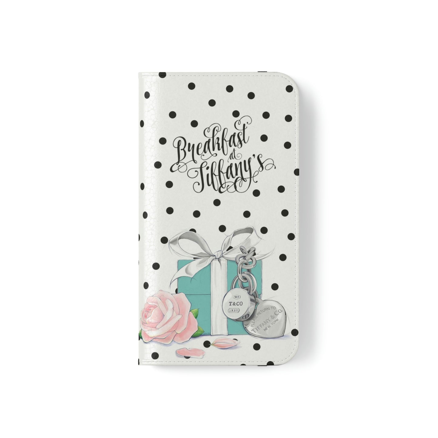 Personalized Breakfast at Tiffany Phone Case, Folio Phone Case, Breakfast at Tiffany Smart Phone Folding Case