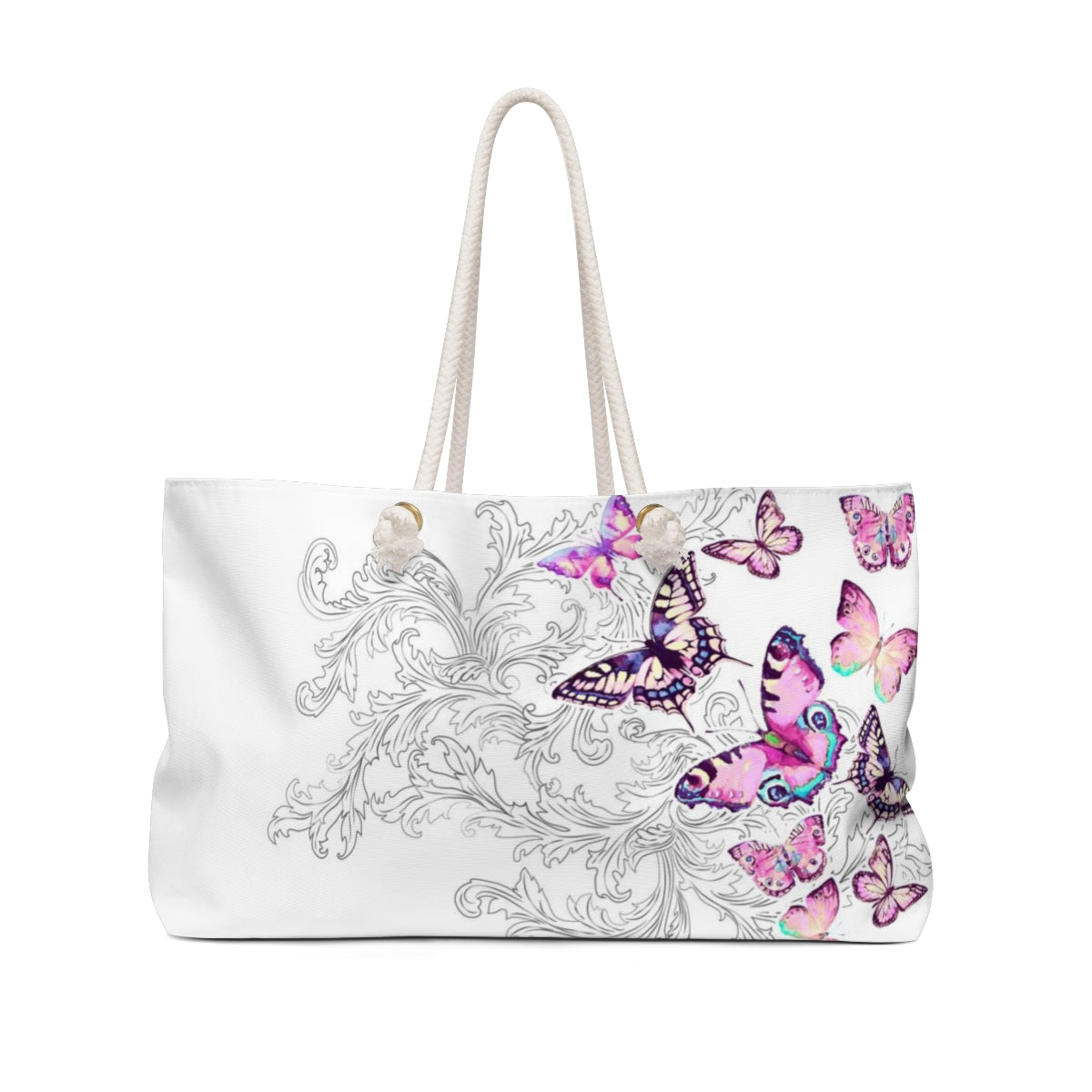 Butterfly Weekender Bag - Scroll