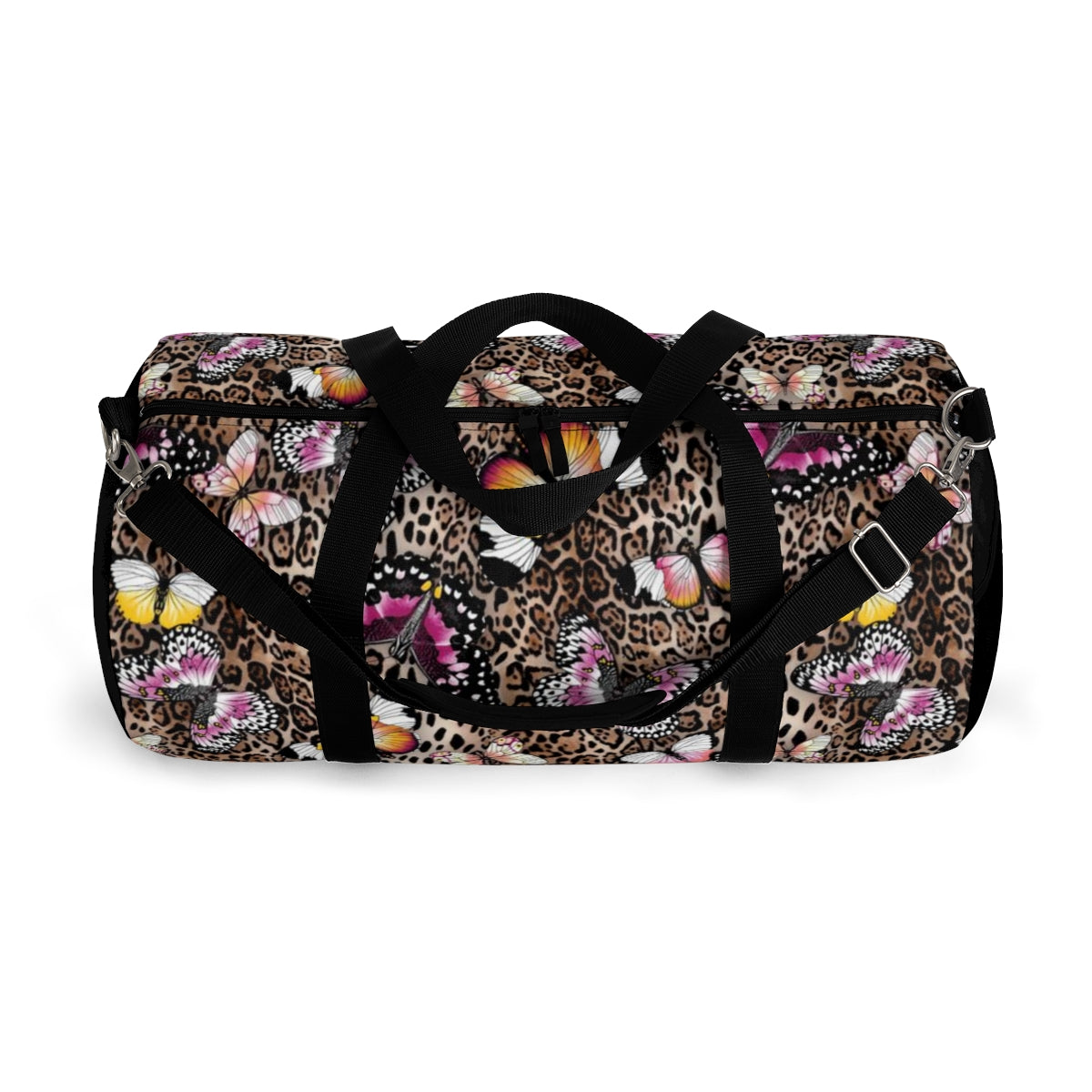 Leopard Butterfly Duffel Bag