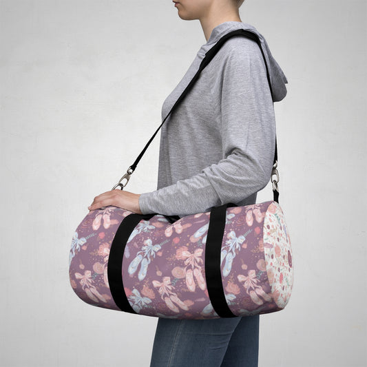 Ballet Slippers Duffel Bag - Roses