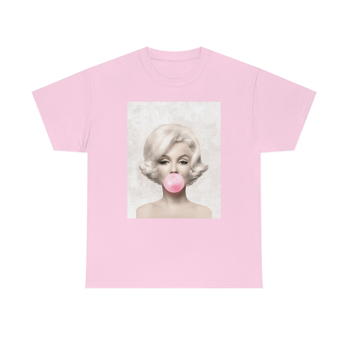 Pink Marilyn Monroe Bubblegum Tee Shirt