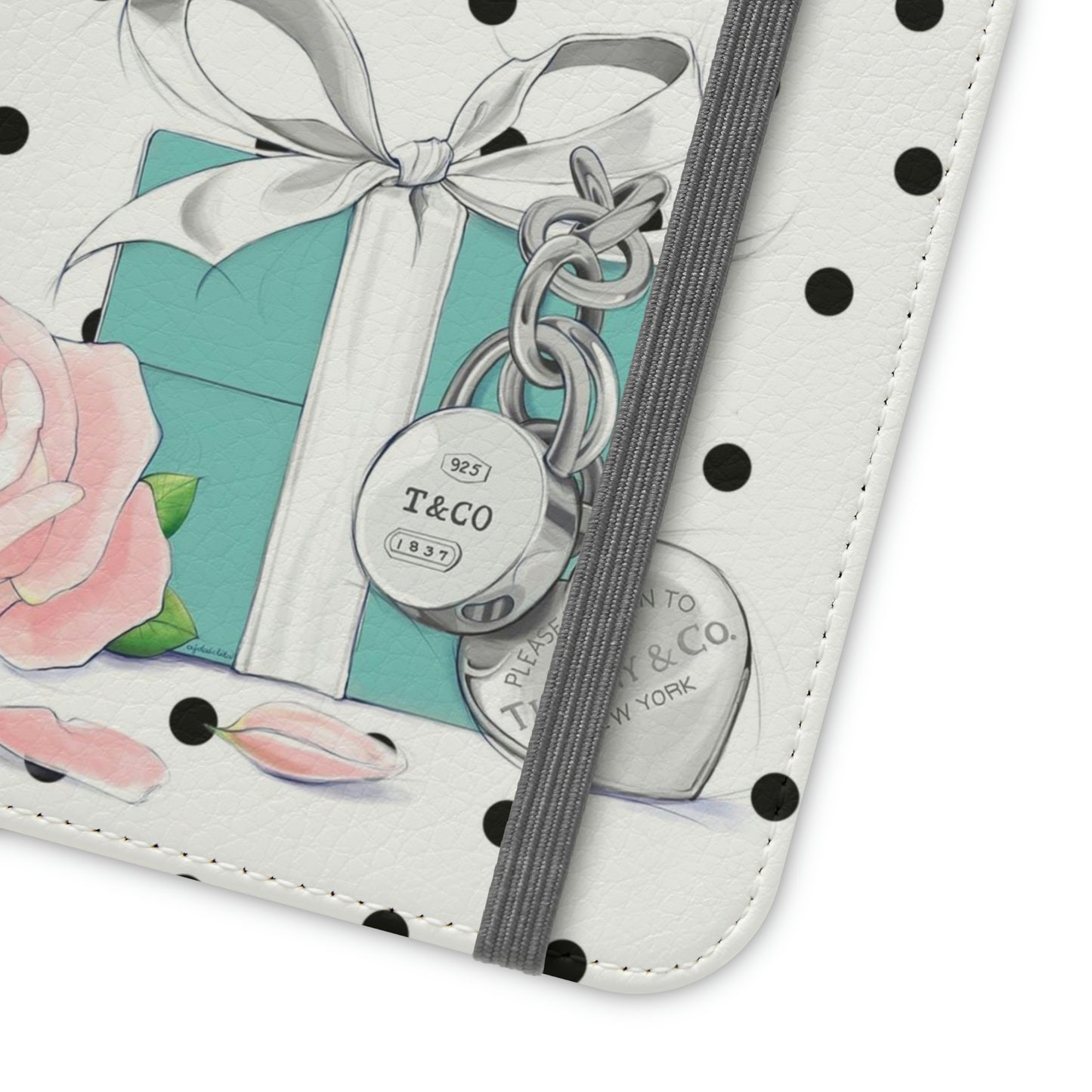 Personalized Breakfast at Tiffany Phone Case, Folio Phone Case, Breakfast at Tiffany Smart Phone Folding Case