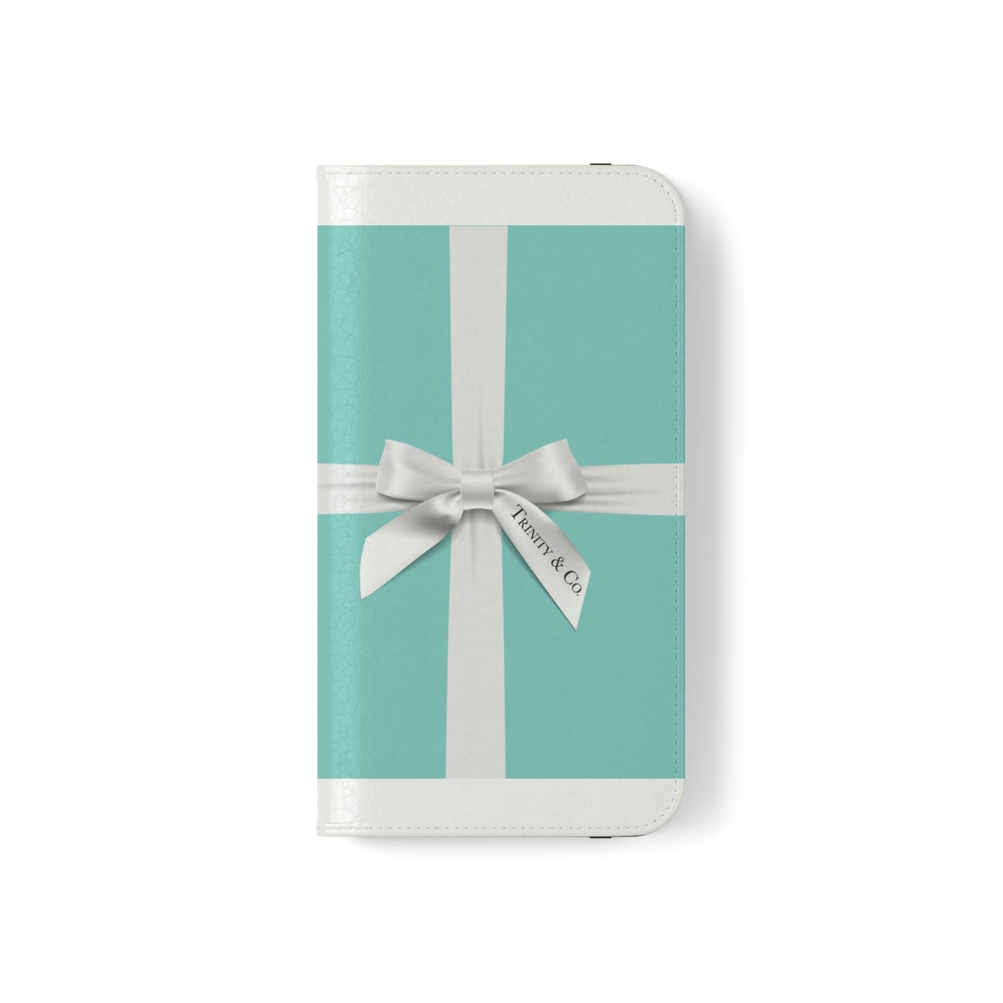 Little Blue Box Phone Case, Custom Personalized Folio Phone Case, Smart Phone Folding Case, Breakfast at Tiffany Inspired Phone Case