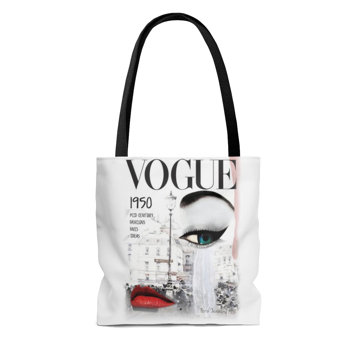 VOGUE Tote Bag, 1950s Fashion