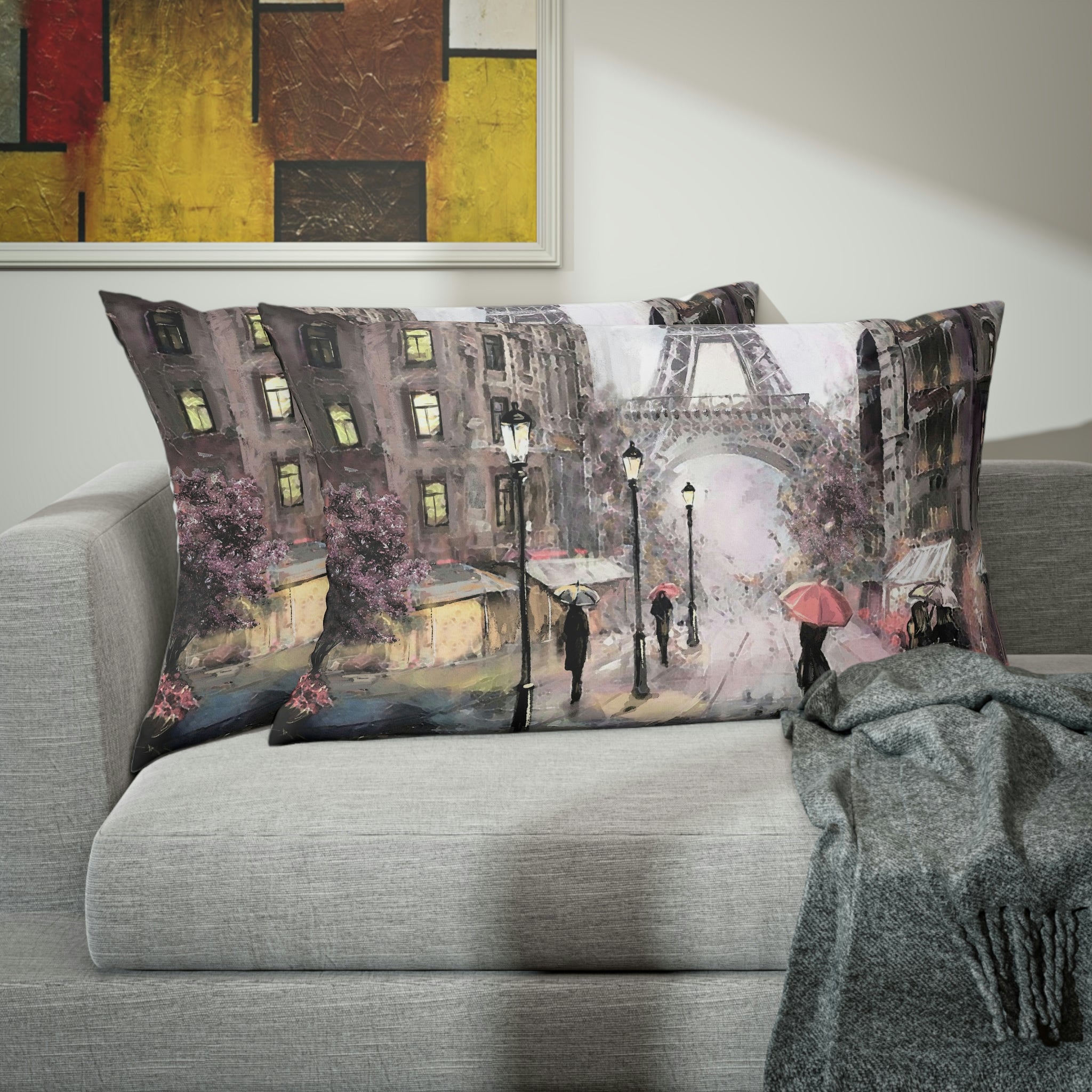 Eiffel tower hotsell pillow case