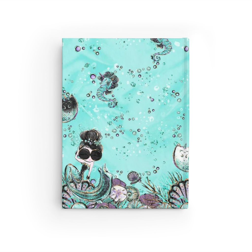 Breakfast at Tiffany Mermaid Journal - Blank Pages, Audrey Hepburn, Caticorn