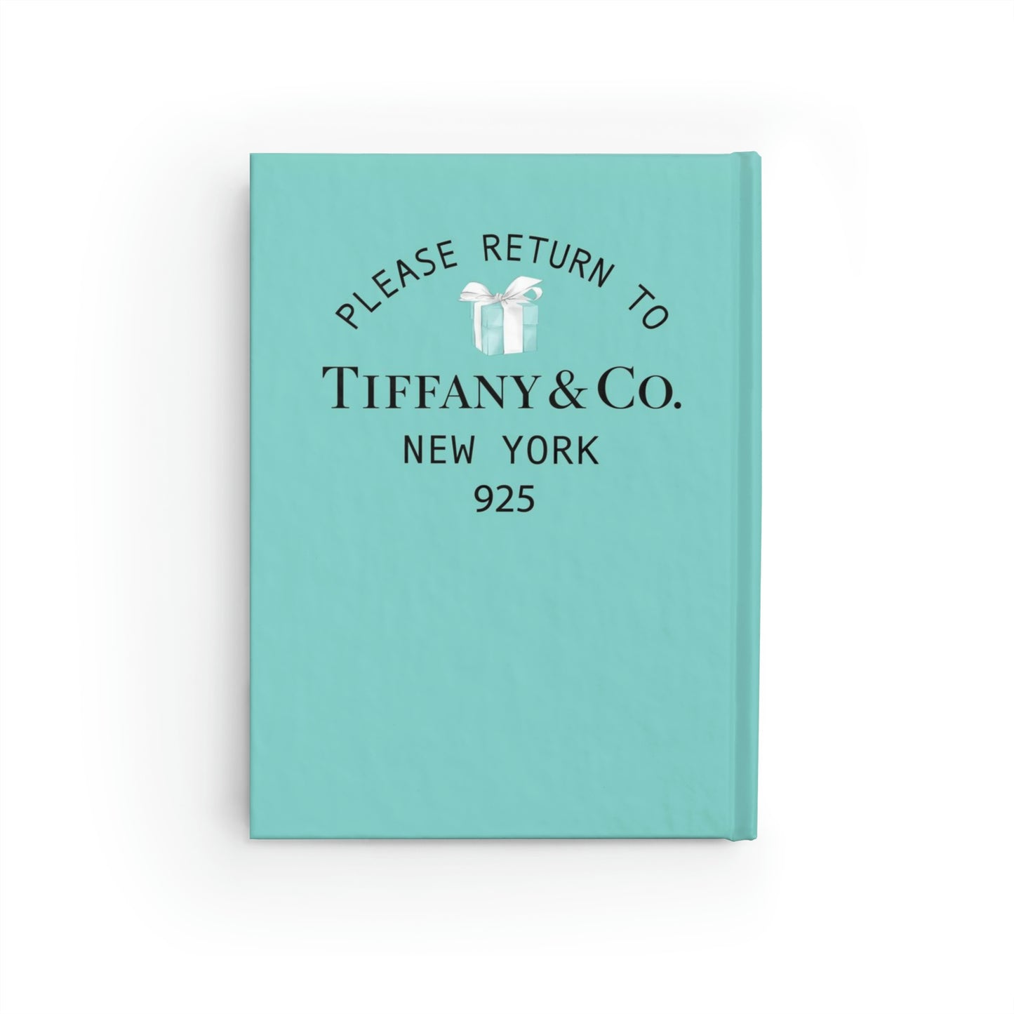 Please Return to Me Little Blue Box Journal - Breakfast at Tiffany Inspired