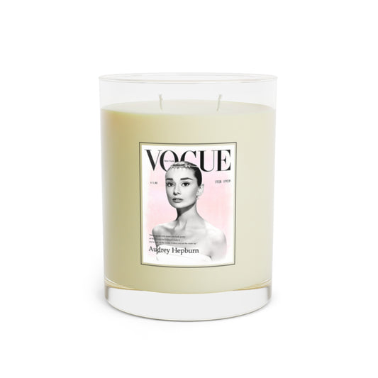 Audrey Hepburn Scented Candle - Full Glass, 11oz - VOGUE