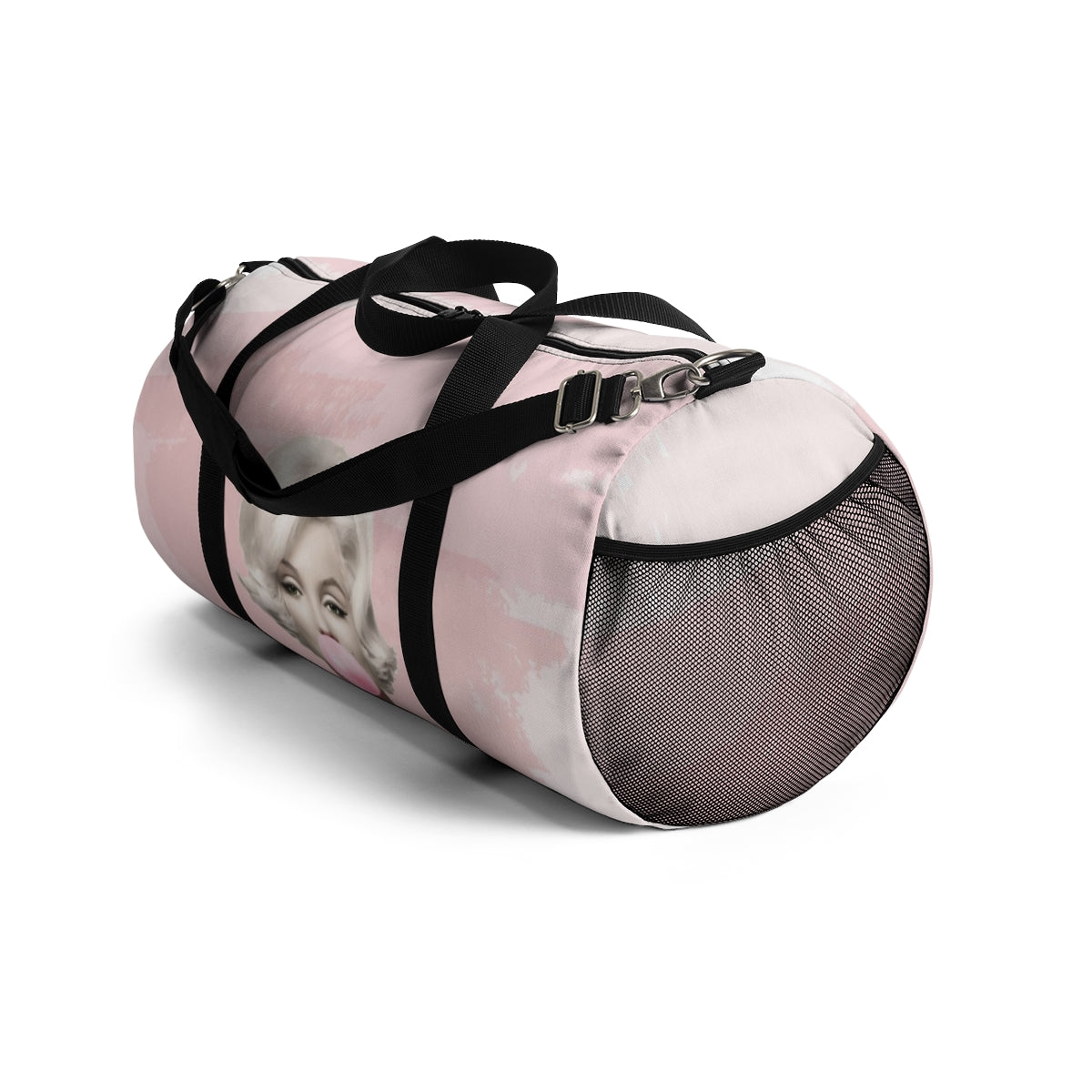 Personalized Marilyn Monroe Duffel Bag - Pink Bubblegum