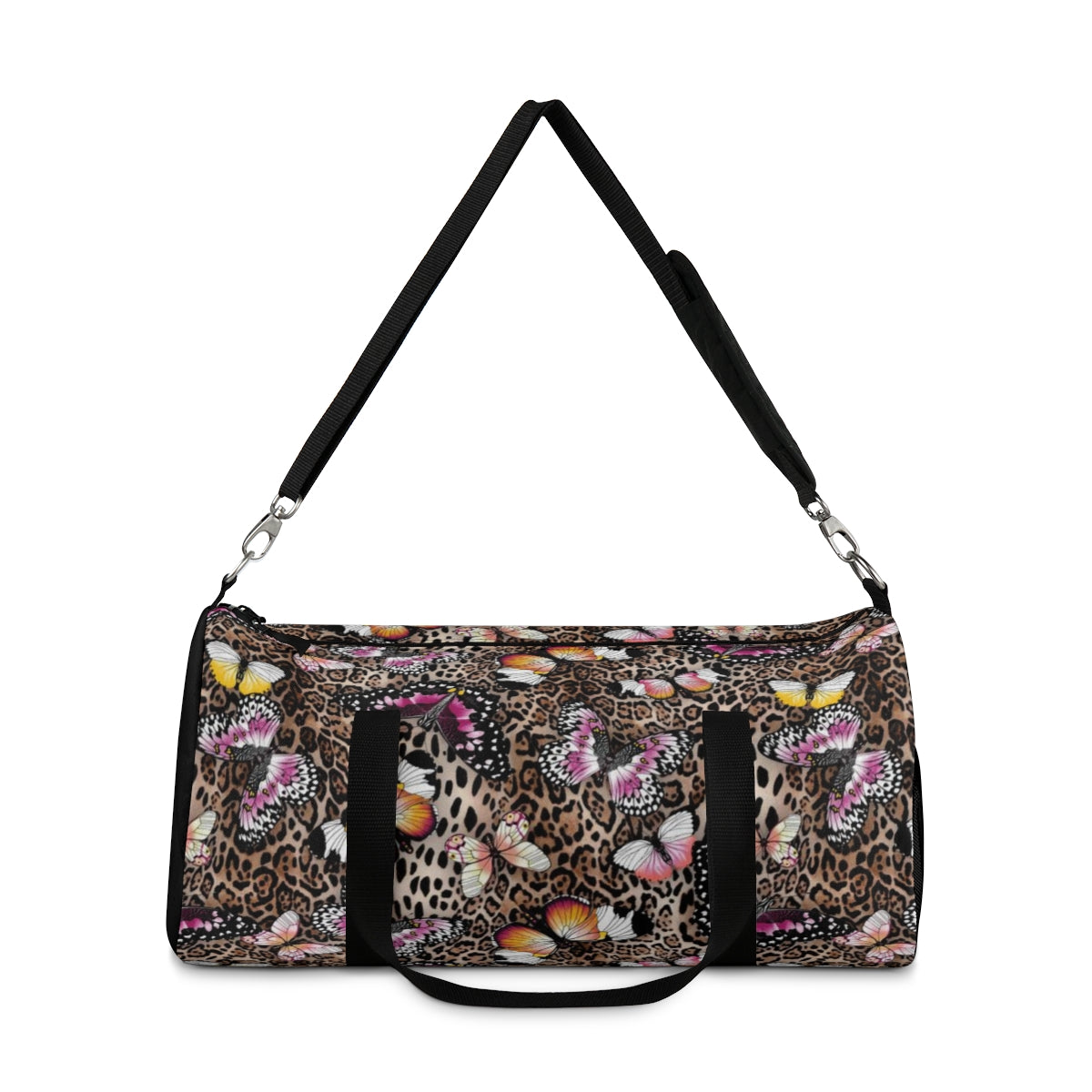 Leopard Butterfly Duffel Bag