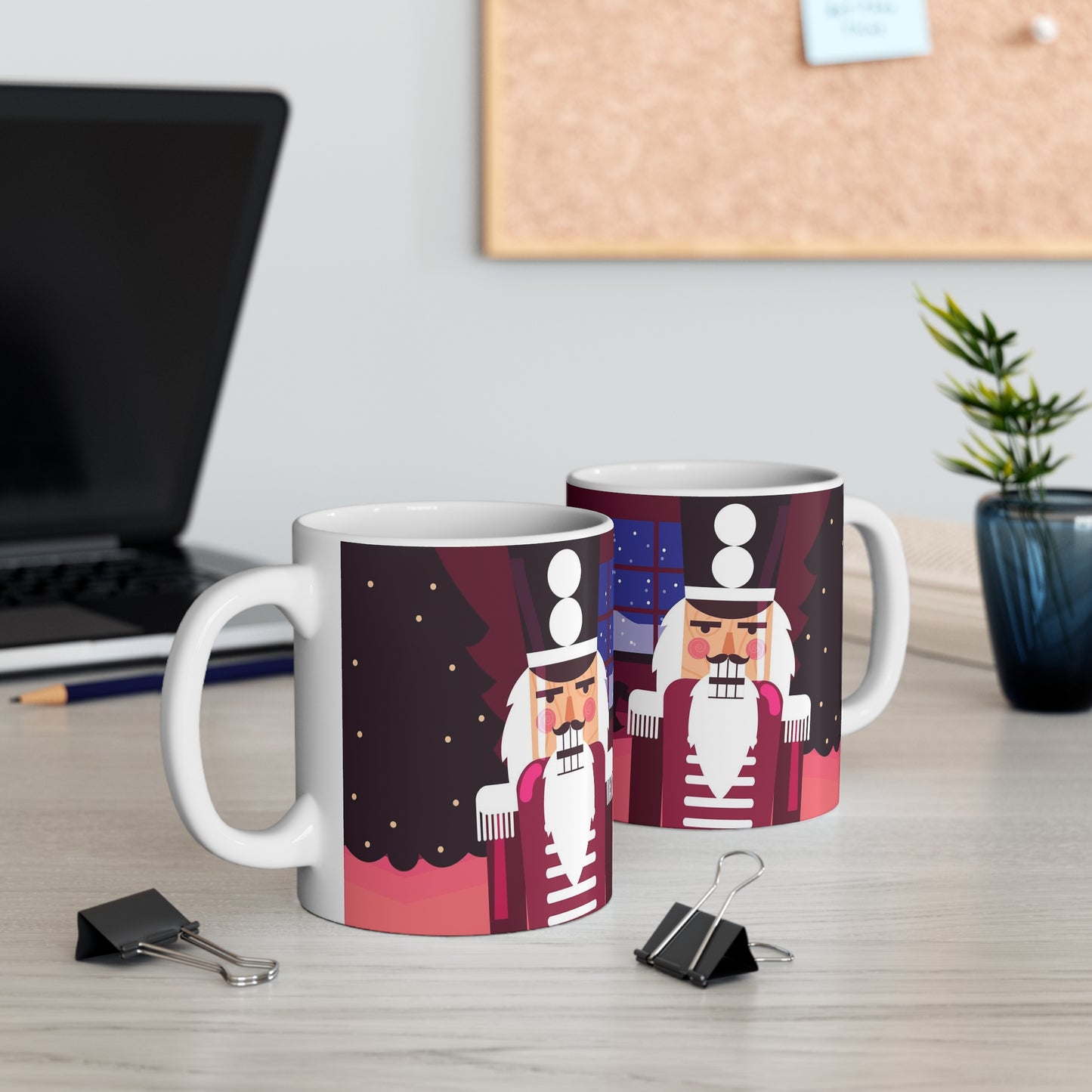 Nutcracker Mug 11oz - Modern Retro Nutcracker Ballet Mug