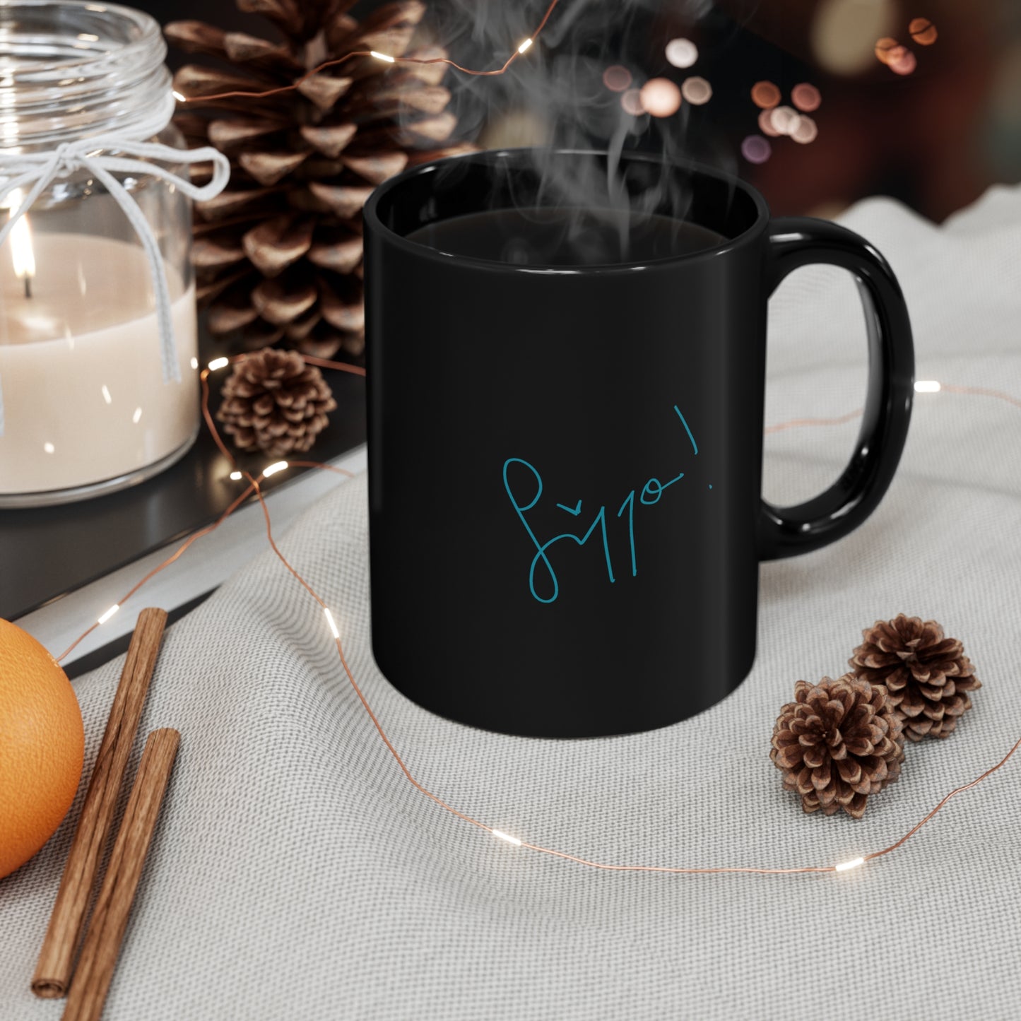 Lizzo ESSENCE Magazine Cover Mug - 11oz Black Mug - Lizzo Autograph Mug