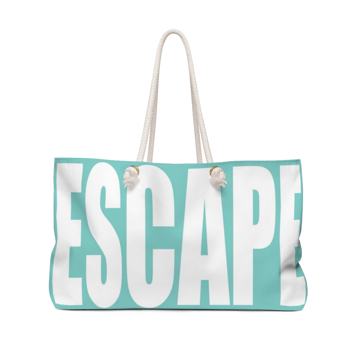 Robin Egg Blue Escape Weekender Bag