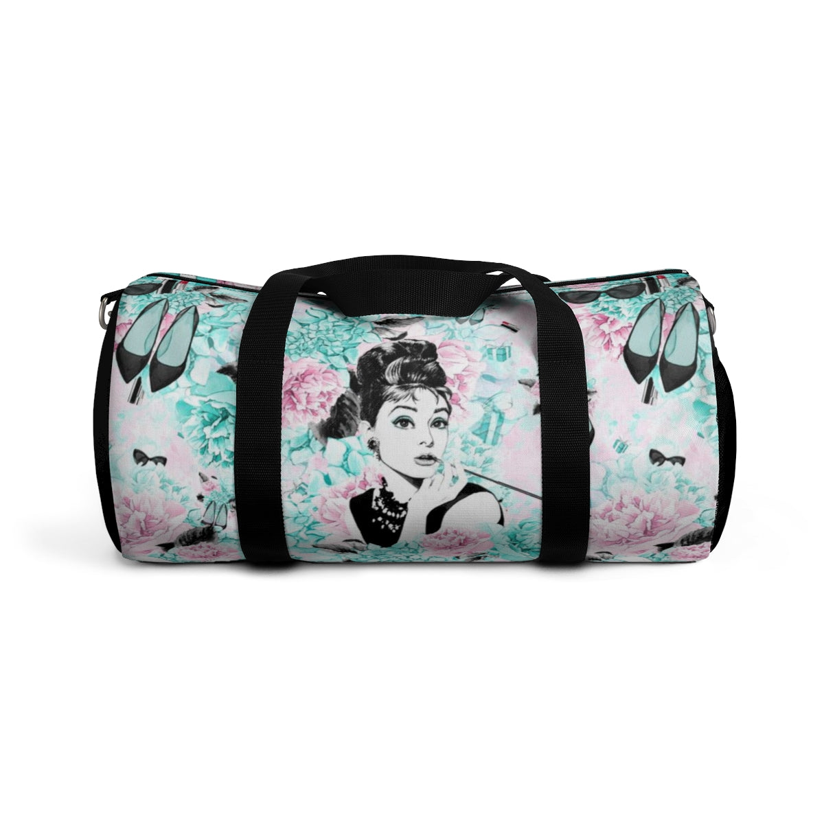 Personalized Breakfast at Tiffany Duffel Bag - Audrey Hepburn