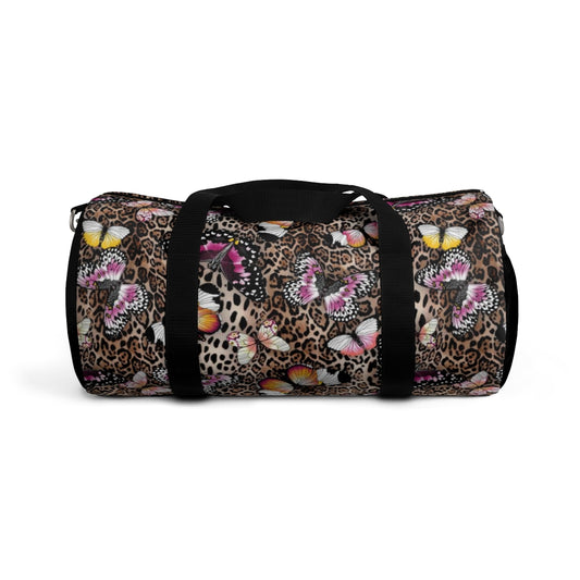 Leopard Butterfly Duffel Bag