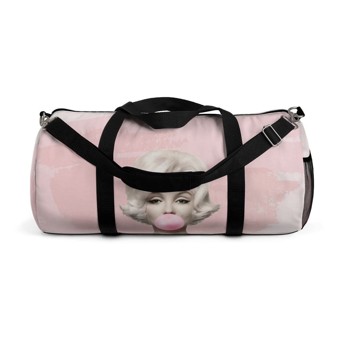 Personalized Marilyn Monroe Duffel Bag - Pink Bubblegum