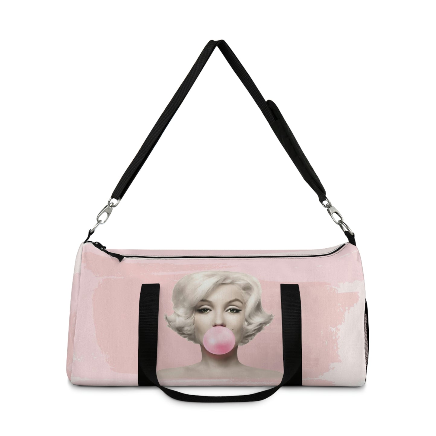 Personalized Marilyn Monroe Duffel Bag - Pink Bubblegum