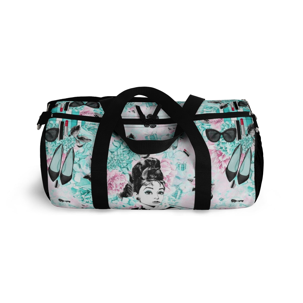 Personalized Breakfast at Tiffany Duffel Bag - Audrey Hepburn