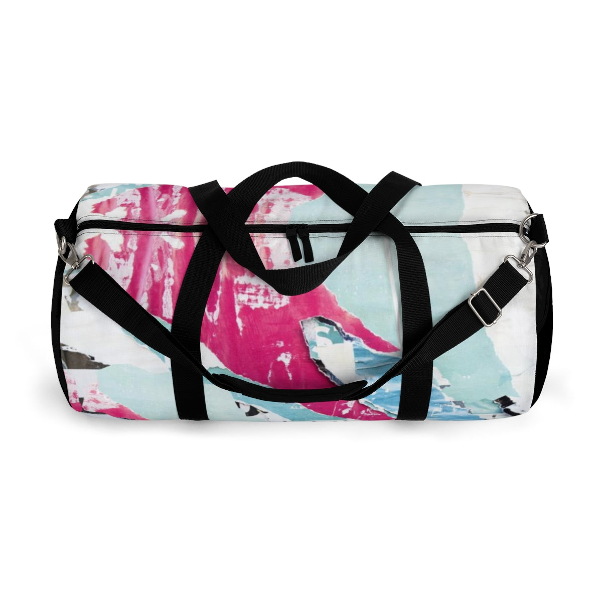 Abstract Duffel Bag - Ripped Poster