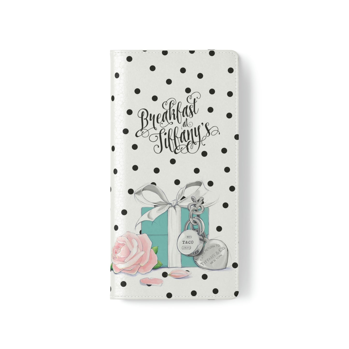 Personalized Breakfast at Tiffany Phone Case, Folio Phone Case, Breakfast at Tiffany Smart Phone Folding Case