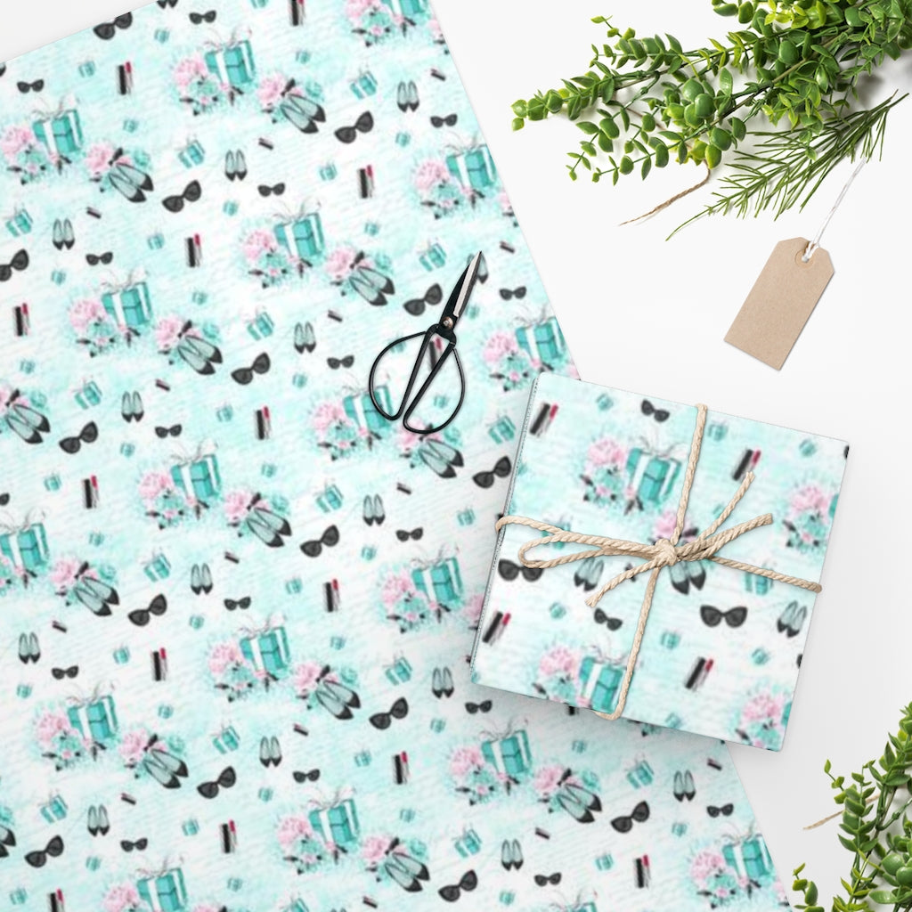 Breakfast at Tiffany Wrapping Paper - Style 3