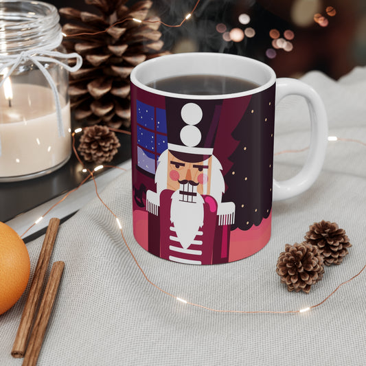 Nutcracker Mug 11oz - Modern Retro Nutcracker Ballet Mug